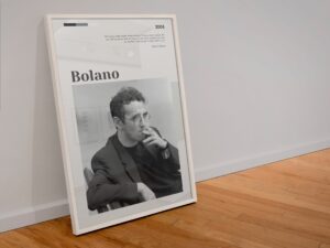 Artistic movie poster of Roberto Bolaño's The Savage Detectives