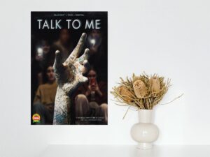 Talk to Me movie poster for stylish bedroom decor