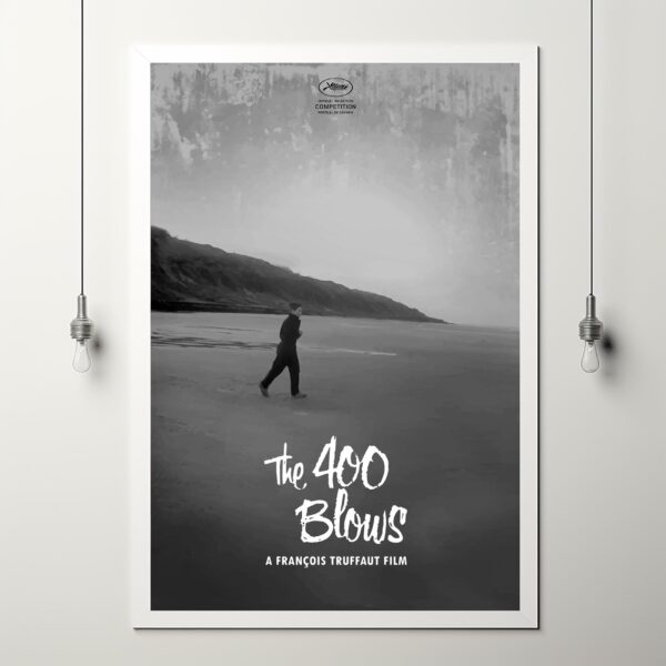 The 400 Blows movie poster art print
