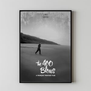 The 400 Blows movie poster art print