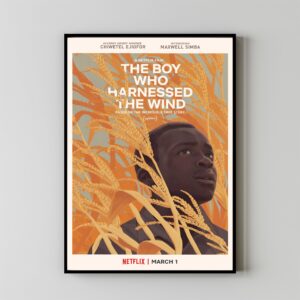 The Boy Who Harnessed the Wind vintage movie poster