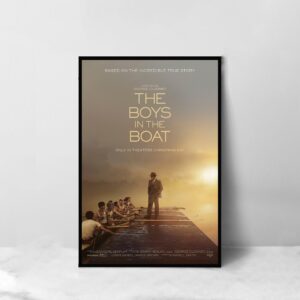 The Boys In The Boat movie poster art