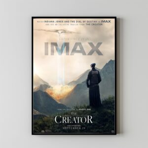 The Creator movie poster vibrant art for decor