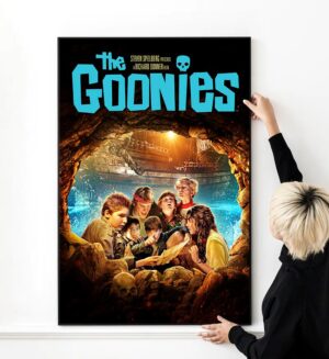 The Goonies movie poster art print for home decor
