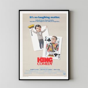 The King of Comedy movie poster art print