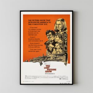 The Last Picture Show movie poster art print