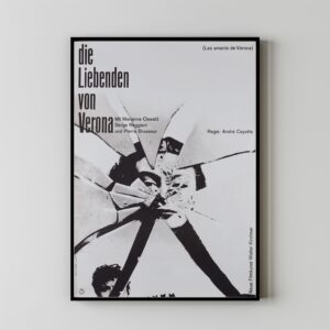 The Lovers of Verona movie poster art print