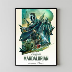 The Mandalorian Season 3 movie poster art print
