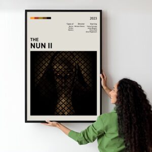 The Nun minimalist movie poster artwork