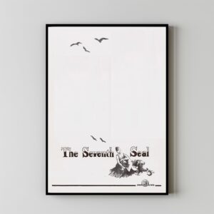 The Seventh Seal movie poster art print