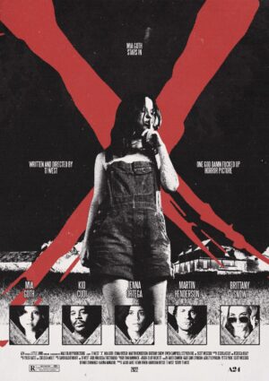 X movie poster art by Ti West