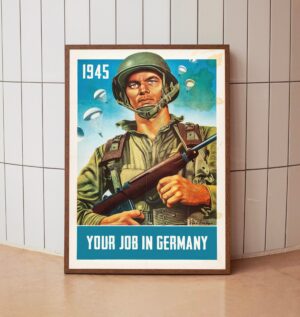 Minimalist movie poster for Your Job in Germany