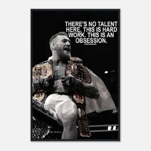 Conor McGregor full-size MMA poster wall art