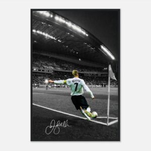 David Beckham football poster, full-size wall art