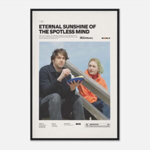 Eternal Sunshine of the Spotless Mind movie poster, sci-fi wall art