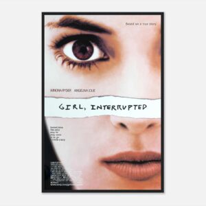 Vintage "Girl Interrupted" movie poster art print