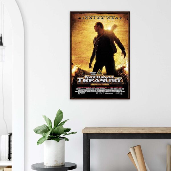 National Treasure movie poster full-size wall art