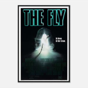 Vintage horror movie poster featuring The Fly, ready to hang