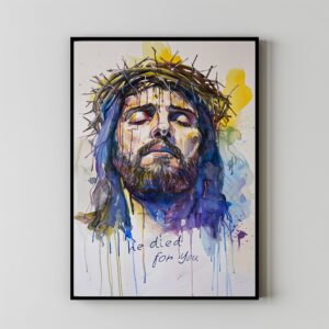 Spiritual movie poster of Jesus Christ